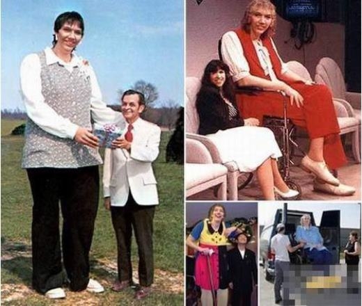 
	
	Người phụ nữ cao nhất thế giới tên Allen, là người Ấn Độ. Cô qua đời năm 53 tuổi tại một nhà dưỡng lão tại quê nhà Shelbyville vào năm 2008. Chiều cao lớn nhất của cô được ghi nhận khi còn sống là 2,31m.