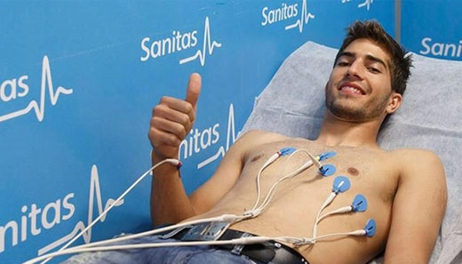 
	
	Tiền vệ người Brazil vượt qua buổi kiểm tra y tế suôn sẻ