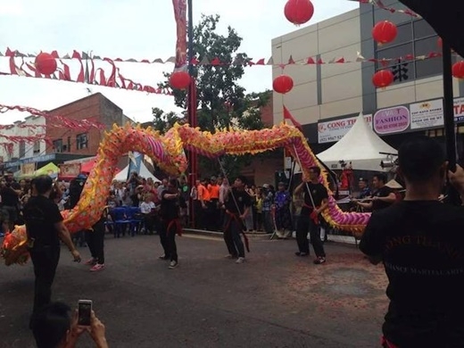 
	
	Mới đây, Bankstown - một trong những nơi có đông người Việt sinh sống nhất tại Australia diễn ra hội chợ Tết cổ truyền để đón chào năm mới. (Ảnh: Julie Nguyen)