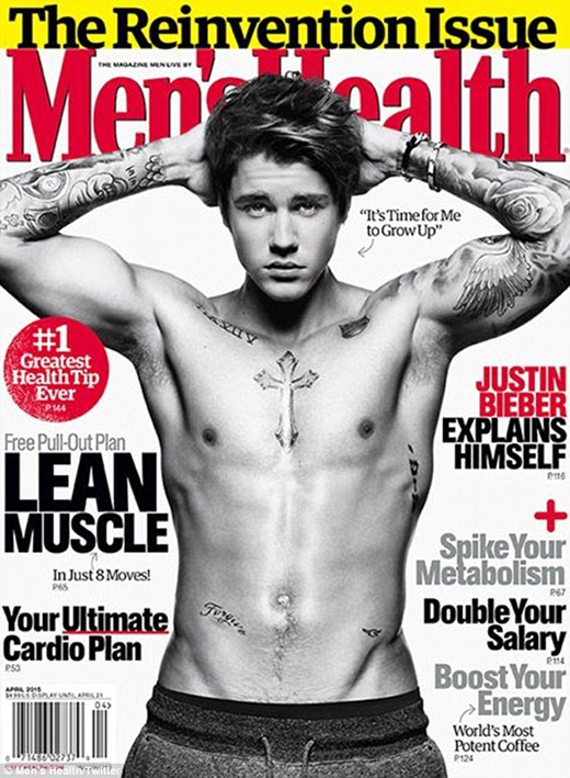 
	
	Justin là gương mặt trang bìa của tờ tạp chí nhưng không ai ngờ rằng anh lại bị chỉ trích nặng nề đến vậy