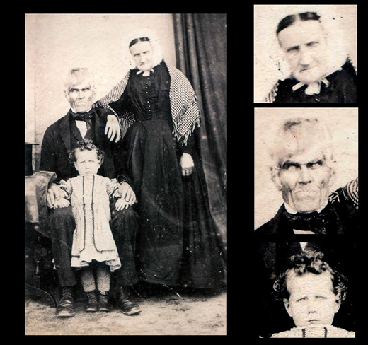 
	
	Một bức ảnh gia đình đáng sợ đến khó hiểu.