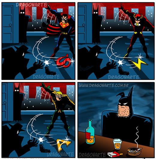 
	
	Nỗi niềm của Batman