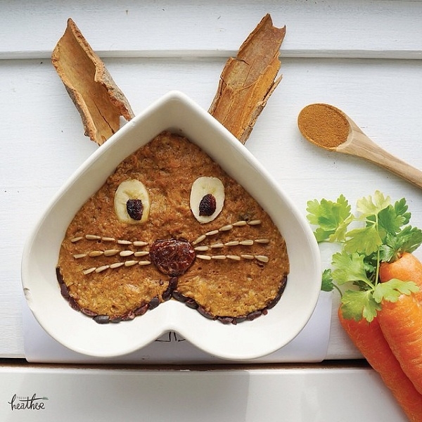 
	
	Dành cho bạn nào là fan của bánh carrot hoặc thỏ nhé.