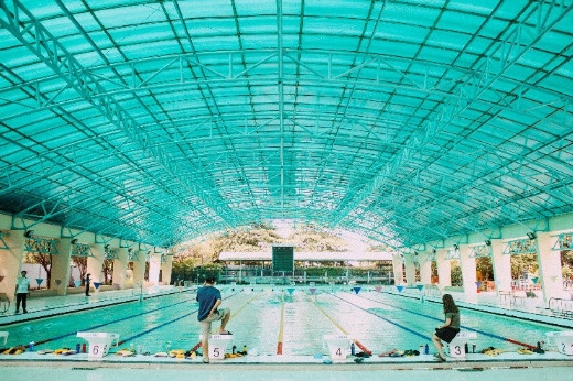 
	
	Hồ bơi ĐH Thể Dục Thể Thao TP.HCM – nơi Ánh Viên tập luyện trước khi tiếp tục lên đường sang Mỹ tập huấn. 