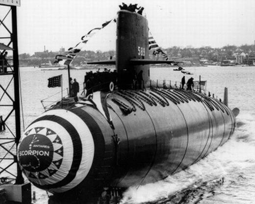 
	
	Trên các đại dương vào năm 1968, đã có hàng loạt tàu ngầm của các quốc gia gồm Hoa Kì, Nga, Israel và Pháp mất tích. Nguyên nhân của nó cho đến nay vẫn chưa được giải đáp thỏa đáng.