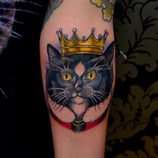 TOP 21 hình xăm mèo đen thần bí và ý nghĩa sâu sắc bên trong  Kitty  tattoos Thiết kế hình xăm Hình xăm mèo