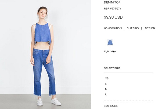 
	
	Có lẽ bất ngờ nhất chính là cả cây jeans cực chất này, giá chỉ khoảng 800 nghìn đồng. Đặc biệt, trông Hà Hồ còn hấp dẫn hơn cả người mẫu.