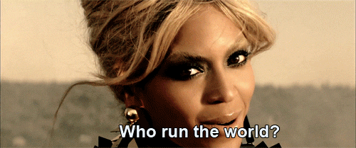 
	
	Lời bài hát Who Run The World của Beyoncé.