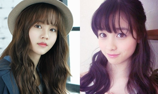 
	
	Kim So Hyun và Risa Kanna cũng được nhận xét rằng rất giống nhau với vẻ đẹp tươi trẻ, tràn đầy sức sống.