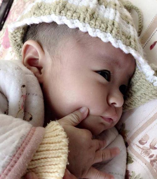 
	
	Hình ảnh con gái chị Thanh khi mới chào đời.