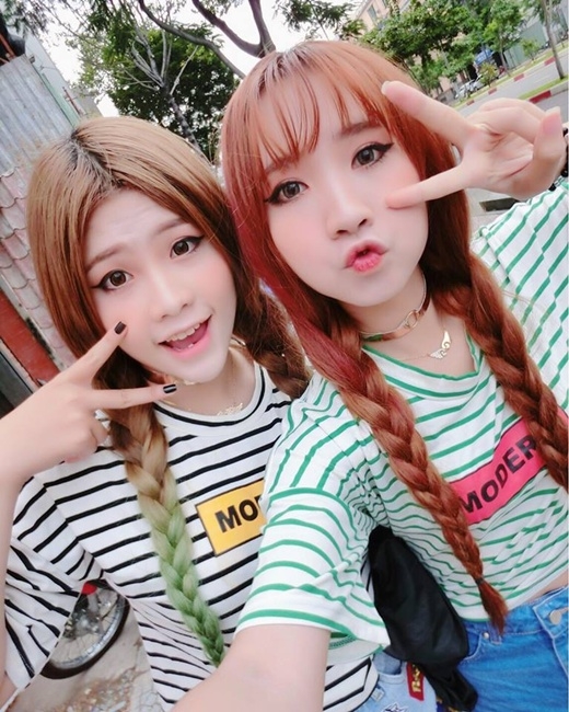 
Cả hai đều xinh xắn như những cô nàng hot girl Hàn Quốc. (Ảnh Internet)