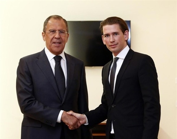 
Hai Ngoại trưởng Nga - Áo gặp nhau. Ảnh: @mfa_russia/Twitter