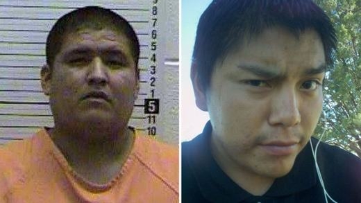 
Chân dung hung thủ (bên trái) và nạn nhân bị hắn sát hại (bên phải). (Ảnh: Internet)