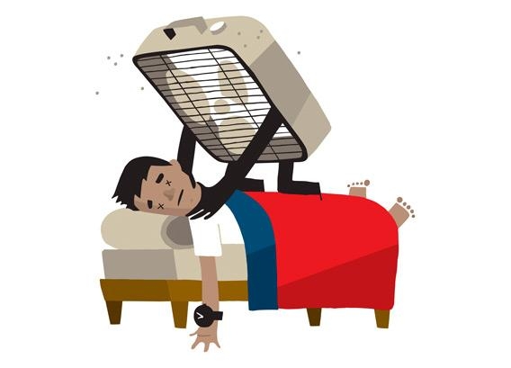 
Người Hàn Quốc cho rằng, nếu ngủ trong một căn phòng kín và nằm ngay trước quạt, con người có thể đột tử do hạ thân nhiệt. (Ảnh: Internet)