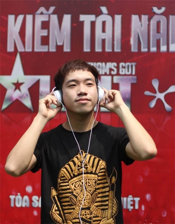 
Thái Sơn tại cuộc thi Vietnam's Got Talent. (Ảnh: Facebook)