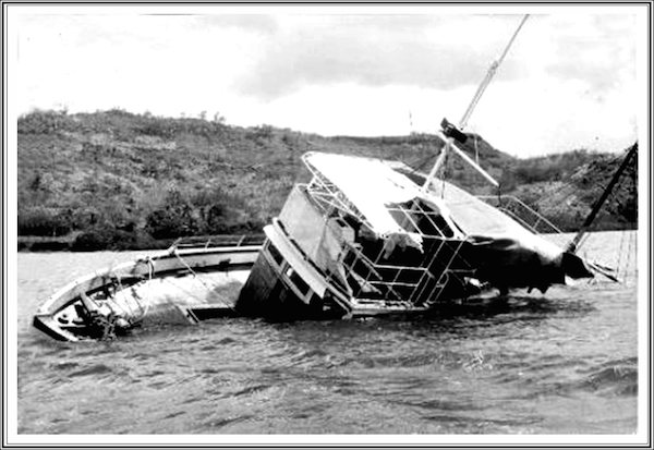 
Con tàu MV Joyita với 25 phi hành đoàn mất tích vào năm 1955, khi đang trên đường từ Apia, Samoa đến đảo Tokelau vẫn đang là một bí ẩn trong ngành hàng hải. Cũng giống như Titanic, Joyita được ví là con tàu không thể chìm. Khi được phát hiện, trên tàu không còn ai ngoài một vài dụng cụ để lại. Theo dự đoán, đoàn người có thể đã được cứu bởi Hoàng gia New Zealand, trong khi một số khác cho rằng họ đã bị cá mập ăn thịt, hoặc bị chết đuối. (Ảnh: Oddee)