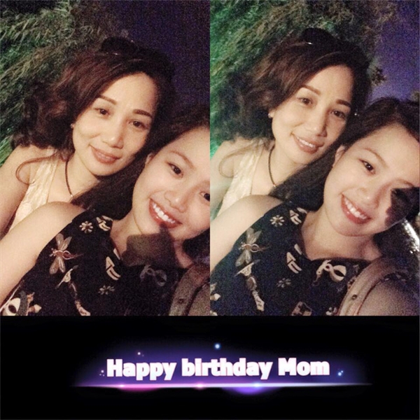
Bức ảnh được Huyền Trang đăng tải để chúc mừng sinh nhật mẹ. (Ảnh: Internet)