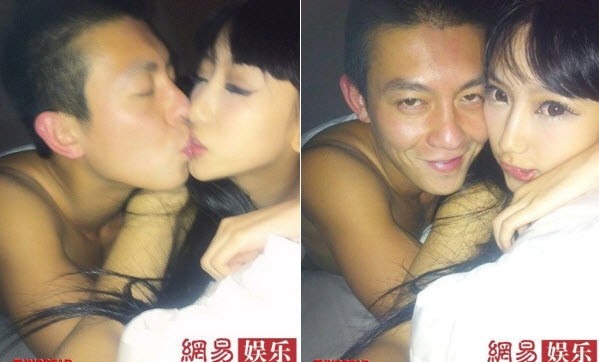 
Ảnh giường chiếu phản cảm của Trần Quán Hy và bạn gái tuổi teen Từ Chỉ Huệ