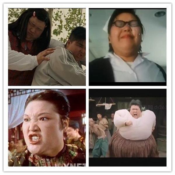 
Phim của Châu Tinh Trì cũng không thể thiếu được những "quý cô ngàn cân" đầy ấn tượng và hài hước.