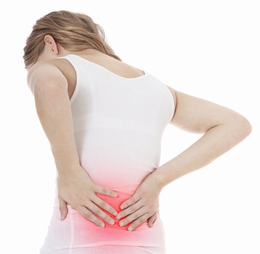 
Nếu bạn đau lưng thường xuyên mà không mắc phải các bệnh như loãng xương, viêm khớp... có thể bạn đã mắc phải triệu chứng nghiêm trọng của ung thư buồng trứng. (Ảnh: Internet)