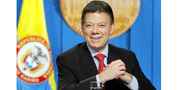 
Tổng thống của Colombia - ông Juan Manuel Santos