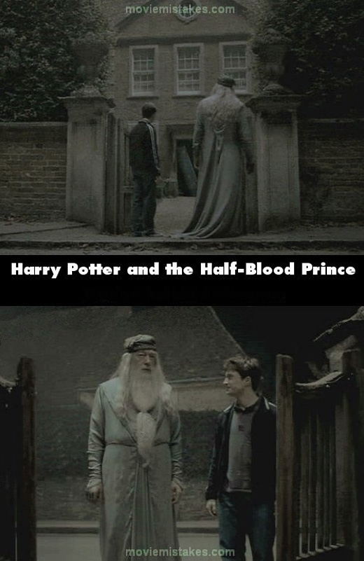 
Là do Harry bỗng nhiên cao lên hay cụ Dumbledore tự dưng thấp xuống? (Ảnh: buzzfeed)