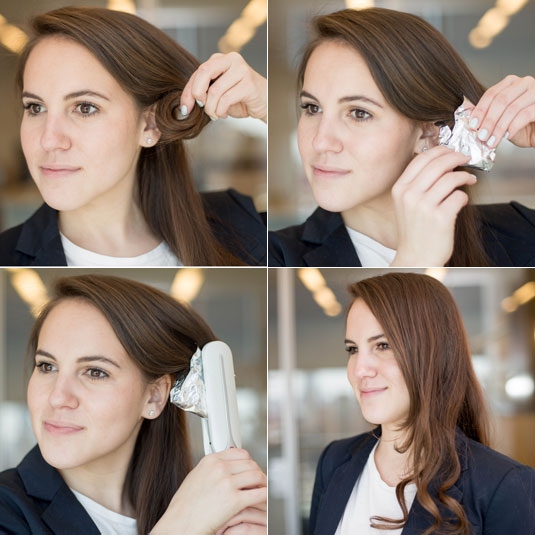 
Máy kẹp cũng có thể giúp bạn sở hữu kiểu tóc xoăn nhẹ chỉ trong chớp mắt. (Ảnh: Internet)