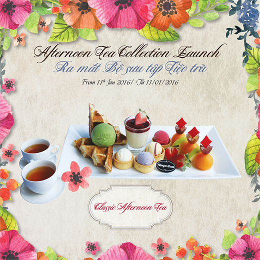 Afternoon Tea – Tiệc trà quý tộc tại Häagen-Dazs