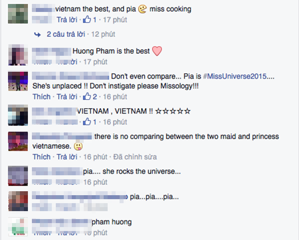 Hoa hậu Hoàn vũ 2015 liên tục “đụng hàng” với Phạm Hương