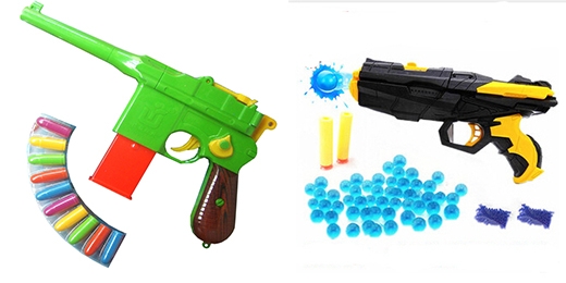 
Khẩu súng đồ chơi bằng nhựa lại chính là "hung khí" tổn thương vĩnh viễn đến một bé trai 6 tuổi. (Ảnh: Internet)