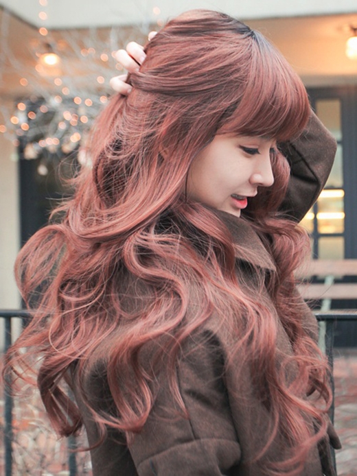 
Màu nâu đỏ khiến tóc thêm phần nổi bật. (Ảnh: Internet)