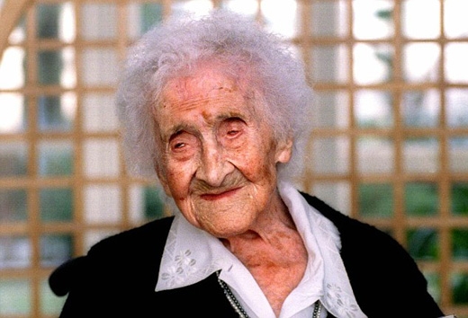 
Cụ bà người Pháp Jeanne Cal vẫn đang nắm giữ kỉ lục là người già nhất thế giới với 122 tuổi. (Ảnh: Daily Mail)