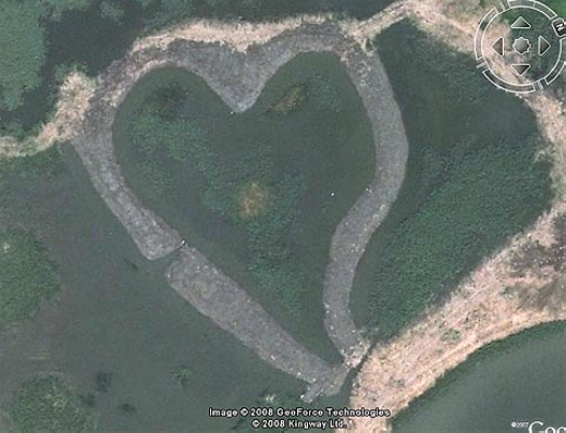 
Công viên tình yêu ở thành phố Đài Bắc, Đài Loan. (Ảnh: Internet)