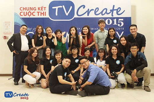 
Ban tổ chức TVCreate 2015.