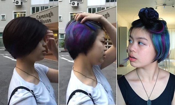 
Mốt nhuộm tóc giấu màu khởi nguồn từ Nhật Bản nhưng đã trở nên vô cùng đình đám khi được Jaye - một cô gái người Hàn Quốc - lăng xê.(Ảnh: Internet)