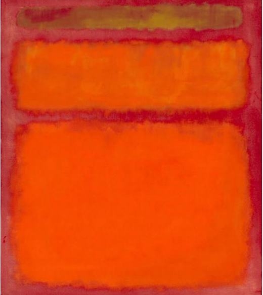 
Tác giả Mark Rothko còn có bức “Orange, Red, Yellow”. Giá của nó không hề “bèo” chút nào, lên tới 86,9 triệu đô la (khoảng 1.945 tỉ đồng).