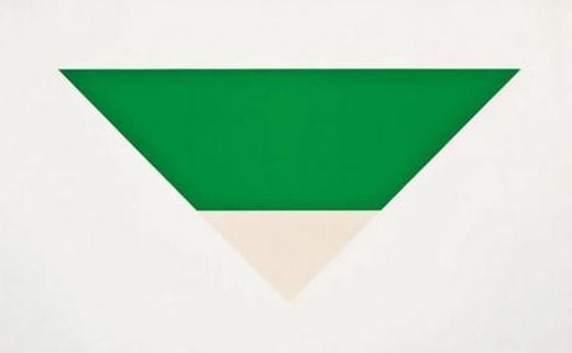 
Bạn có biết bức tranh này có giá bao nhiêu không? 1,6 triệu USD (khoảng 35,8 tỉ đồng) đấy! Nó được vẽ bởi Ellsworth Kelly và có tên là "Green White".