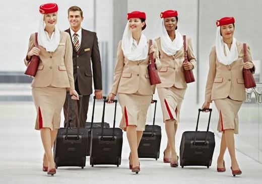 
Tiếp viên hàng không là nghề được nhiều người "thèm muốn". (Ảnh: Internet)