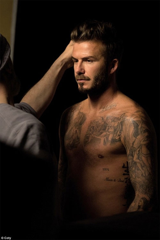 
David Beckham quyến rũ trong quảng cáo nước hoa
