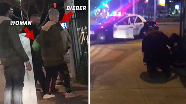 
Justin Bieber đã dừng xe khi nghe tiếng kêu cứu, anh chạy đến hỏi han, an ủi và tỏ ý giúp đỡ người phụ nữ gặp tai nạn ấy. (Ảnh: Internet)