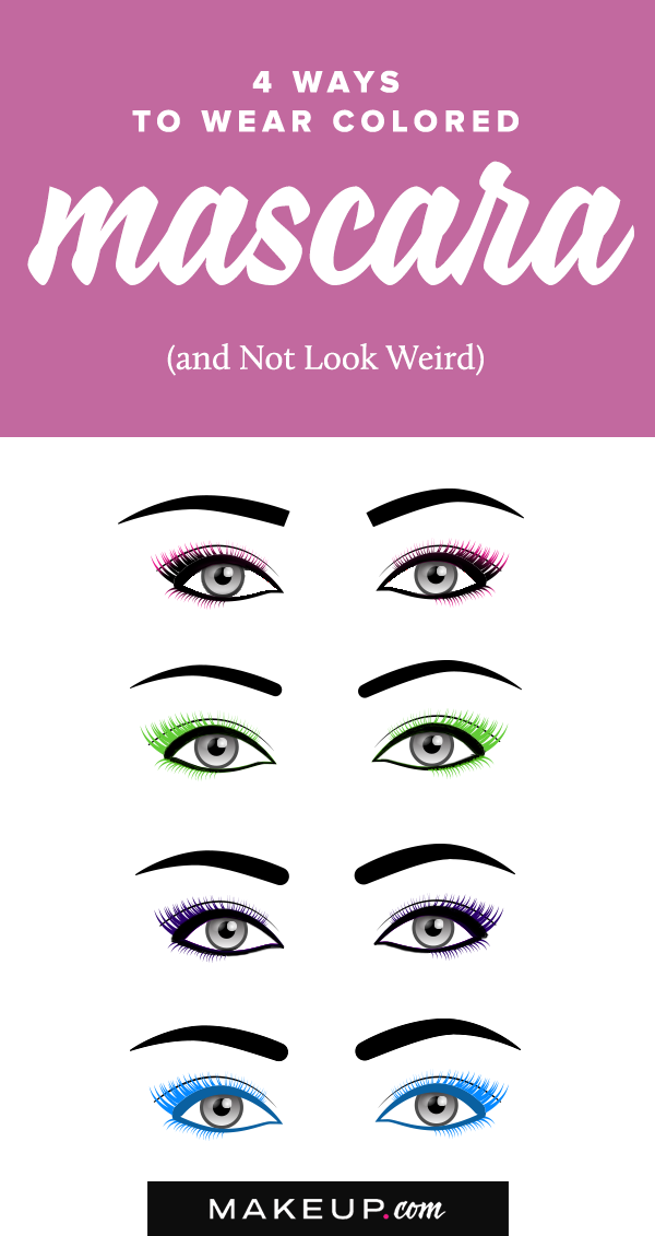 4 bí quyết để không “kinh dị” khi sử dụng mascara màu