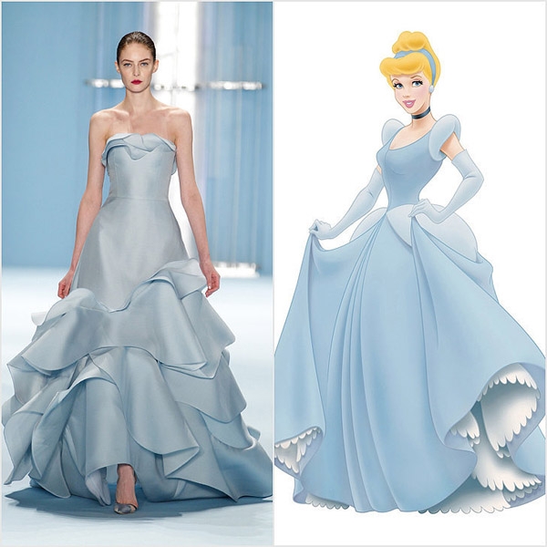 Váy cưới dành cho công chúa Disney