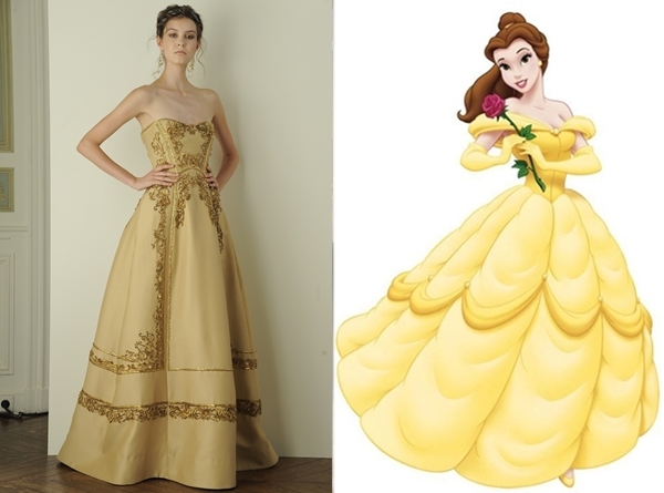 Ngắm loạt váy cưới tuyệt đẹp được lấy cảm hứng từ những nàng công chúa  Disney