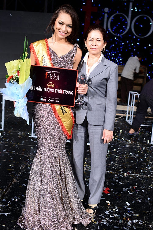 
Sỡ hữu chiều cao 1,73m, số đo 3 vòng 86-65-97, Quỳnh Mai từng thành công tại cuộc thi F Idol 2012. (Ảnh: Intenet)