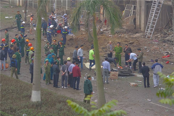 Nhân chứng thất thần kể lại vụ nổ kinh hoàng ở Hà Nội