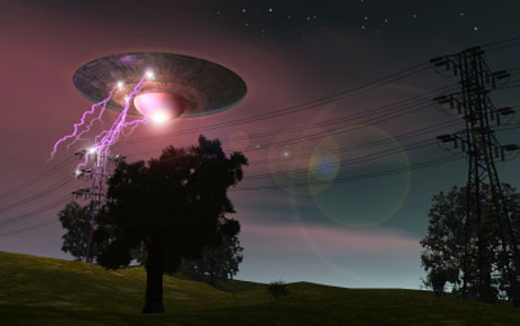 
UFO đang tồn tại trên Trái đất? (Ảnh: Internet)