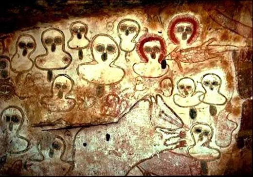
Thổ dân Úc tin rằng Wondjima chính là thần linh đã tạo ra Trái Đất và con người. (Ảnh: Internet)