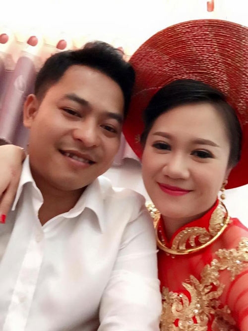 
Hai vợ chồng Thu Thảo, Đình Trường (Ảnh: Internet)