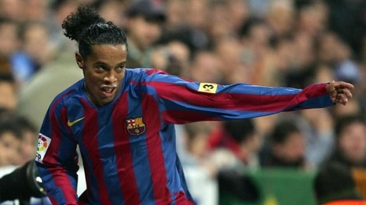 
Ronaldinho | Barcelona| 3 bàn. (Ảnh: Internet)