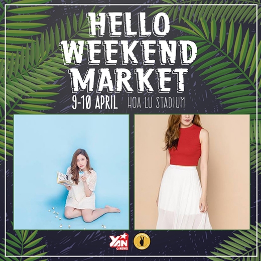 Trở lại sân chơi đầy màu sắc của Hello Weekend Market